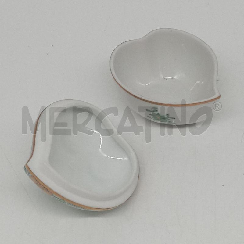 SCATOLINA HEREND CUORE FIORE VERDE | Mercatino dell'Usato Roma montemario 2
