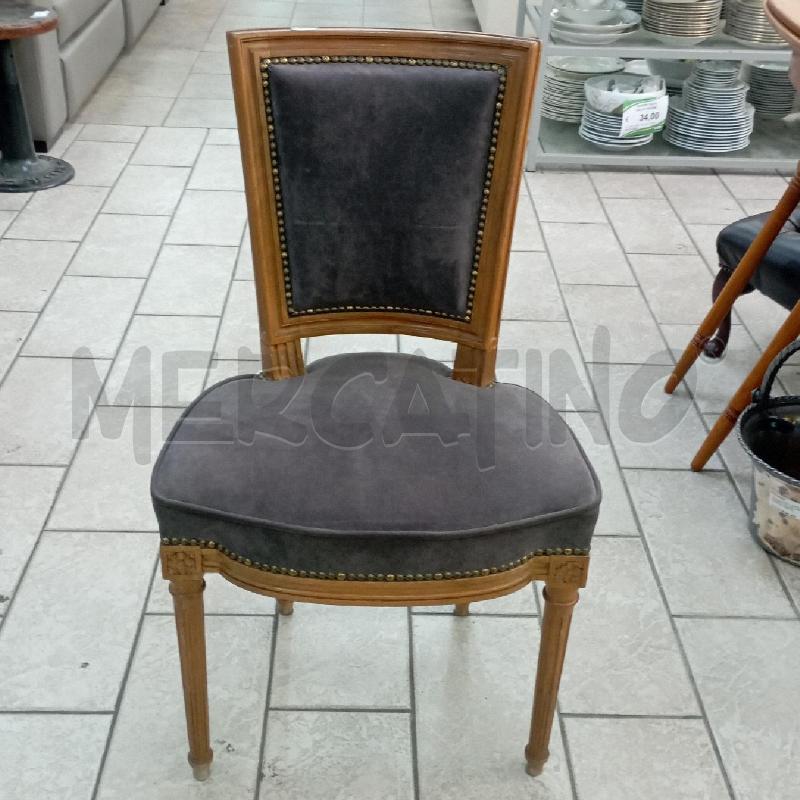 SCRIVANIA INGLESE+SEDIA VIOLA | Mercatino dell'Usato Roma montemario 5