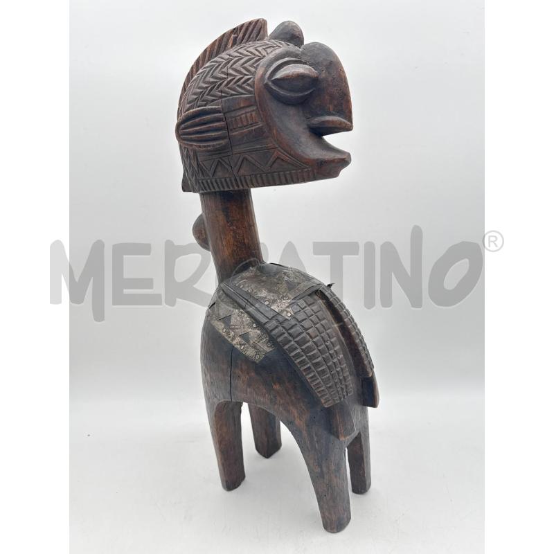 SCULTURA ANTROPOMORFA AFRICA LIGNEA | Mercatino dell'Usato Roma montemario 1