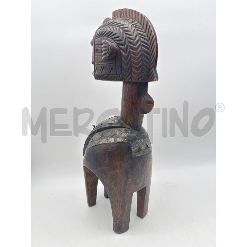 SCULTURA ANTROPOMORFA AFRICA LIGNEA | Mercatino dell'Usato Roma montemario 2