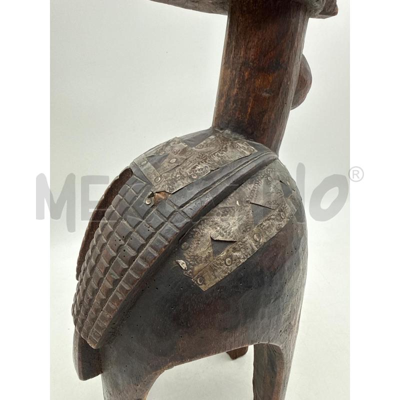 SCULTURA ANTROPOMORFA AFRICA LIGNEA | Mercatino dell'Usato Roma montemario 4