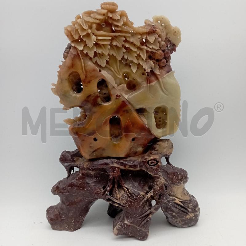 SCULTURA CINA STEATITE | Mercatino dell'Usato Roma montemario 2