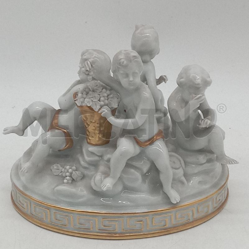 SCULTURA GRUPPO PORCELLANA CAPODIMONTE | Mercatino dell'Usato Roma montemario 1