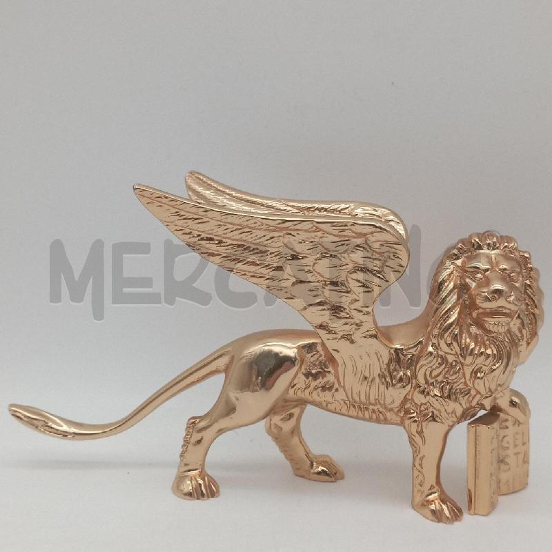 SCULTURA MET DORATO LEONE VENEZIA | Mercatino dell'Usato Roma montemario 1