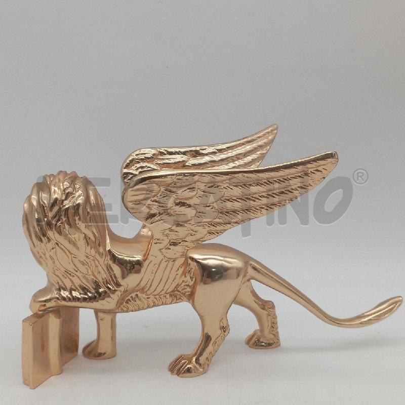 SCULTURA MET DORATO LEONE VENEZIA | Mercatino dell'Usato Roma montemario 2