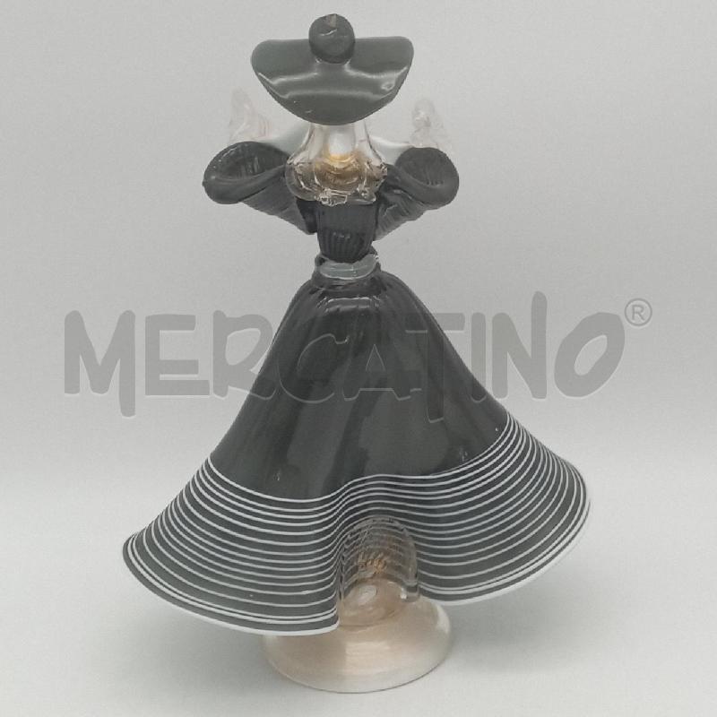 SCULTURA MURANO DAMA VERDE | Mercatino dell'Usato Roma montemario 2