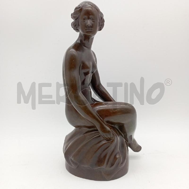 SCULTURA SIRENETTA JUST ANDERSEN BRONZO | Mercatino dell'Usato Roma montemario 1