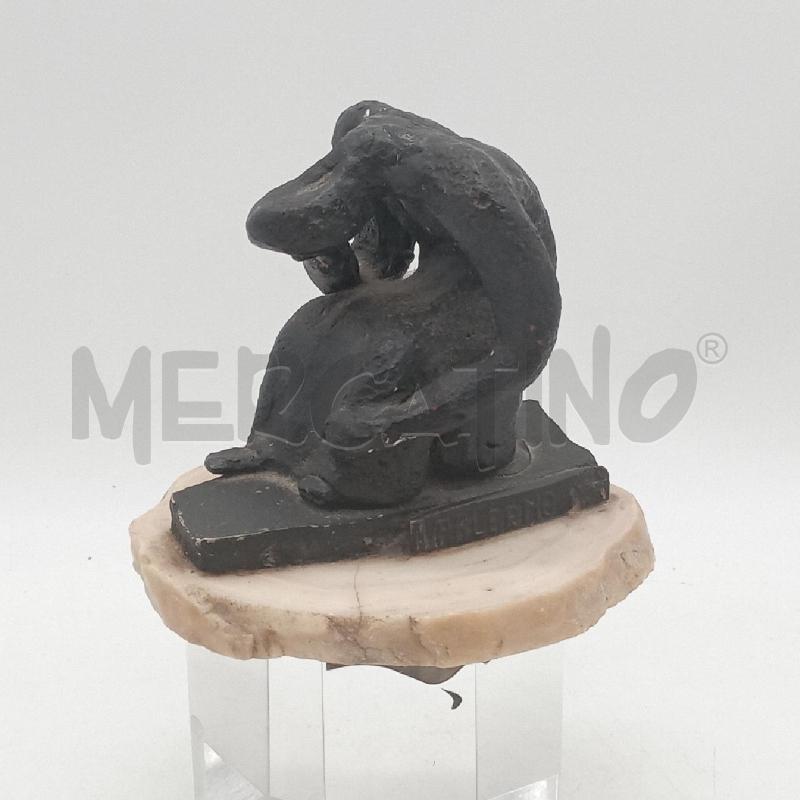 SCULTURA UOMO PALERMO BRONZO | Mercatino dell'Usato Roma montemario 1