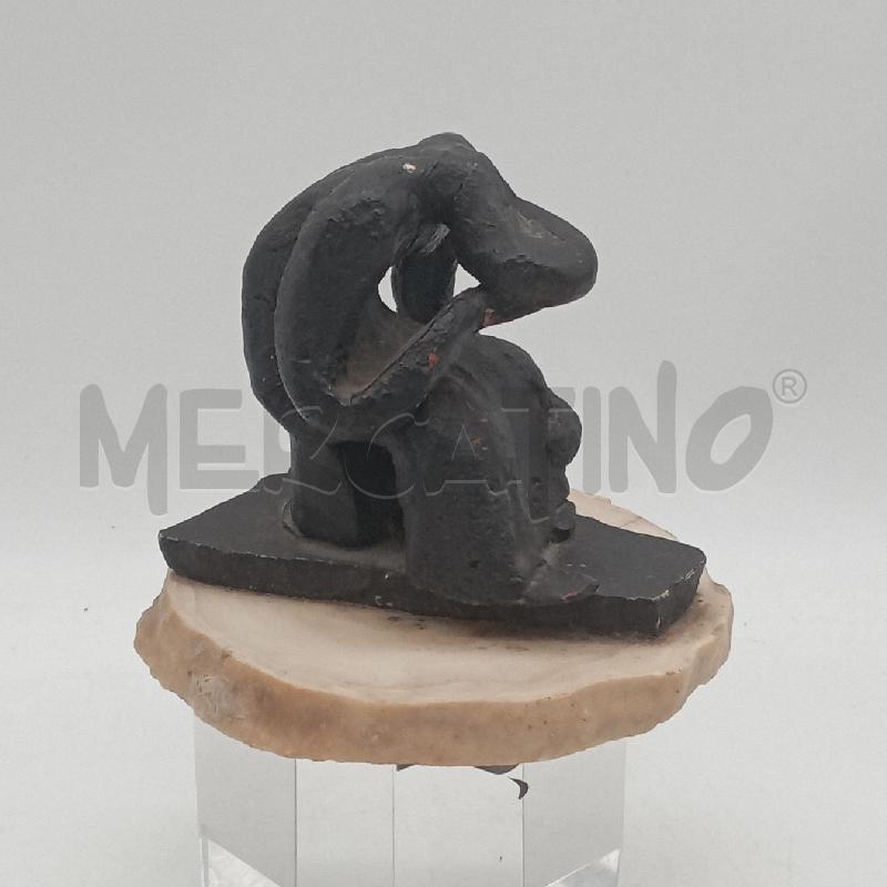 SCULTURA UOMO PALERMO BRONZO | Mercatino dell'Usato Roma montemario 2