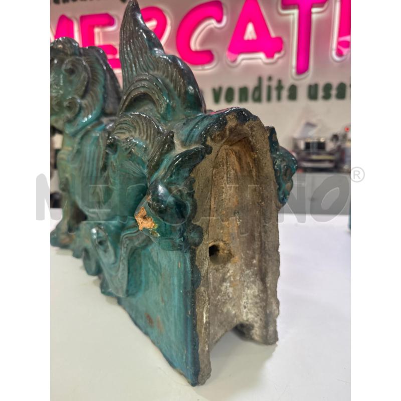 SCULTURE COPPIA CANI DI PHO TERR DA RIV | Mercatino dell'Usato Roma montemario 4