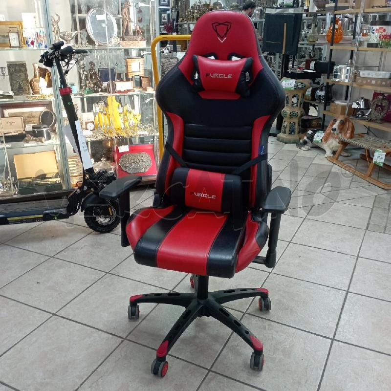 SEDIA GAMING FURGLE ROSSONERA | Mercatino dell'Usato Roma montemario 1