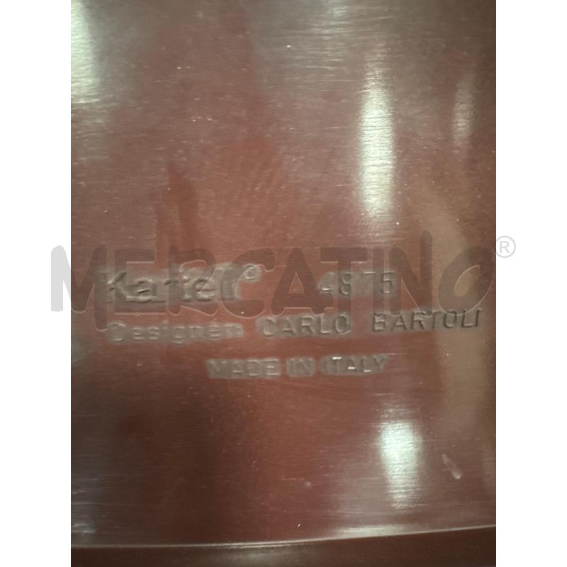 SEDIA KARTELL DESIGN BARTOLI MARROMNE | Mercatino dell'Usato Roma montemario 2
