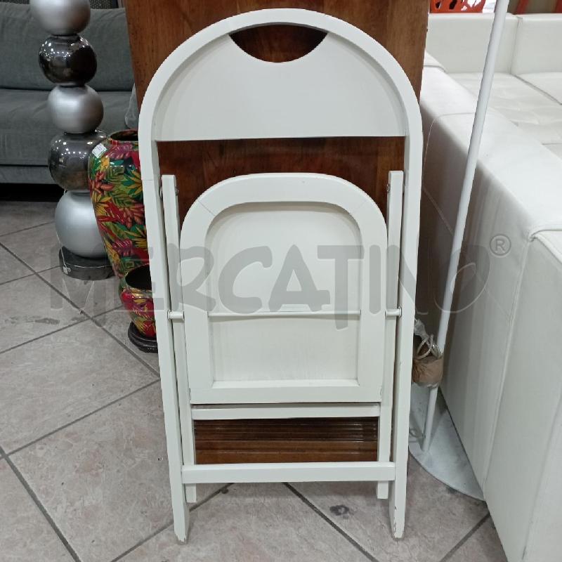 SEDIA TRIC CASTIGLIONI PIEGH.BIANCA | Mercatino dell'Usato Roma montemario 5