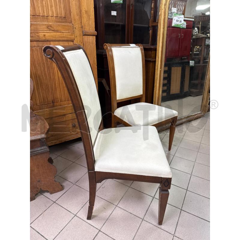 SEDIE PZ. 2 NEOCLASSICHE | Mercatino dell'Usato Roma montemario 2