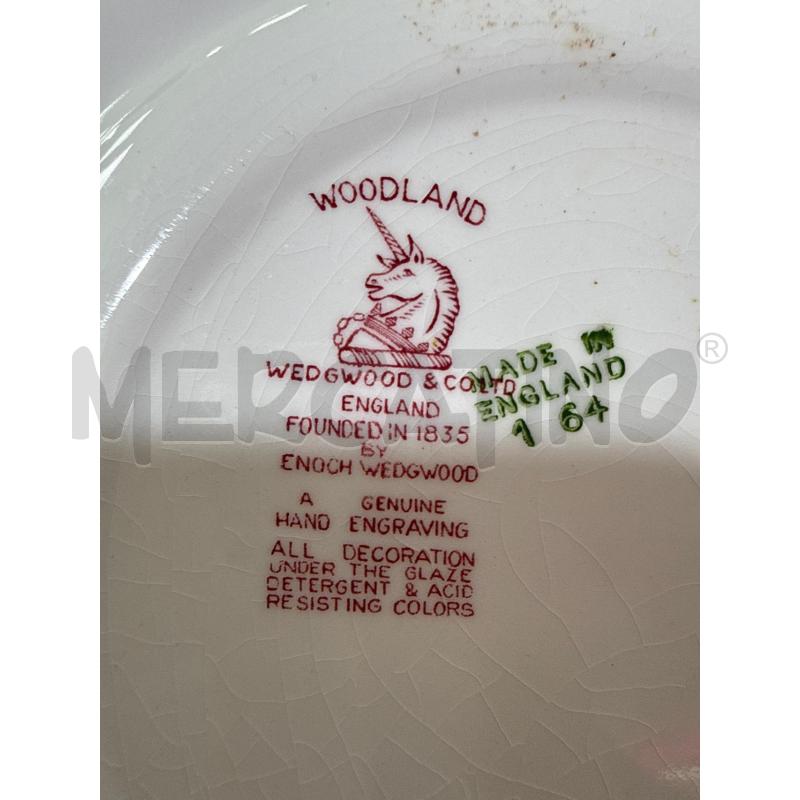 SERVIZIO PER 12P WEDGWOOD WOODLAND | Mercatino dell'Usato Roma montemario 3
