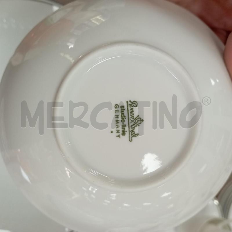 SERVIZIO PIATTI ROSENTHAL BJORN WIINBLAD+SOTTOPIATTI | Mercatino dell'Usato Roma montemario 4