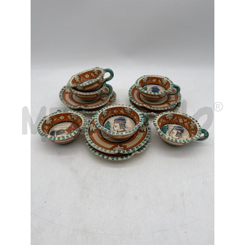 SET CAFFÈ ORVIETO 6PZ | Mercatino dell'Usato Roma montemario 1