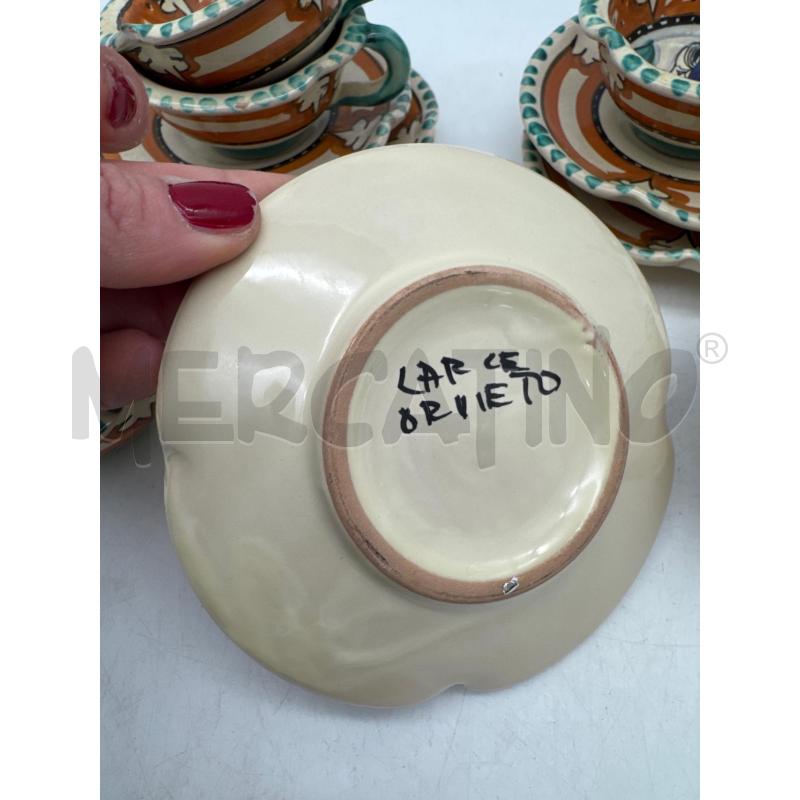 SET CAFFÈ ORVIETO 6PZ | Mercatino dell'Usato Roma montemario 4