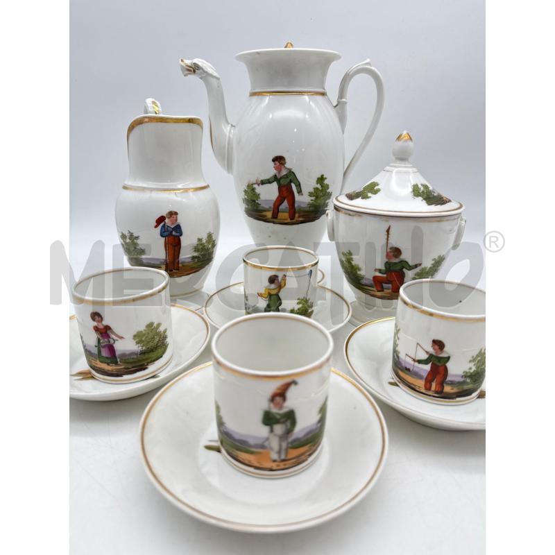 SET CAFFE' EPOCA PERSONAGGI DA RIV PZ 8  | Mercatino dell'Usato Roma montemario 1