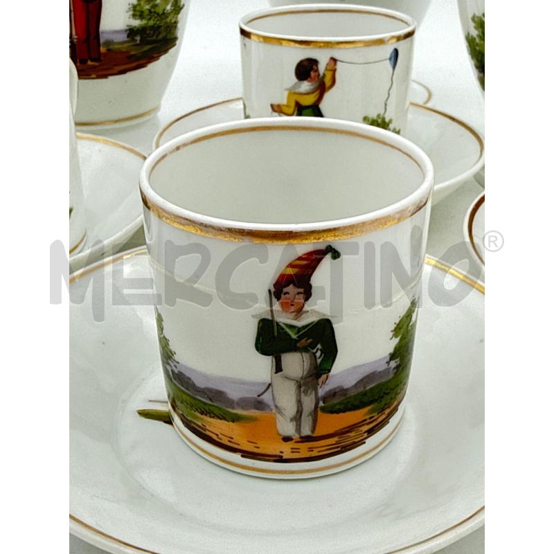 SET CAFFE' EPOCA PERSONAGGI DA RIV PZ 8  | Mercatino dell'Usato Roma montemario 2