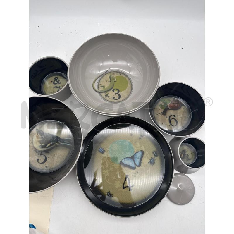 SET CIOTOLE IBRIDE GRIGIE NUMERI UCCELLI | Mercatino dell'Usato Roma montemario 1