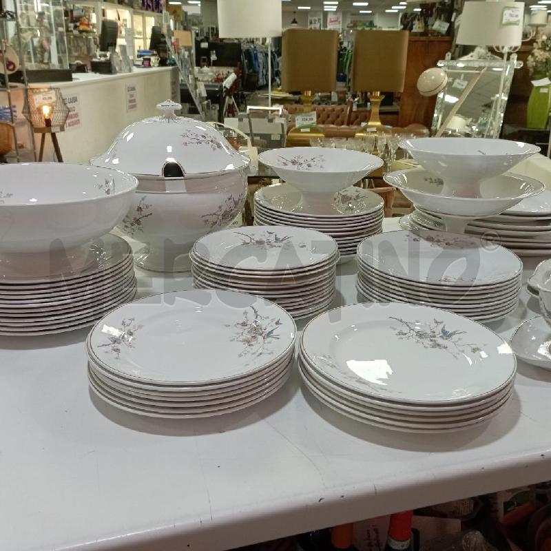 SET PIATTI RICHARD EPOCA FIORI X12P | Mercatino dell'Usato Roma montemario 1