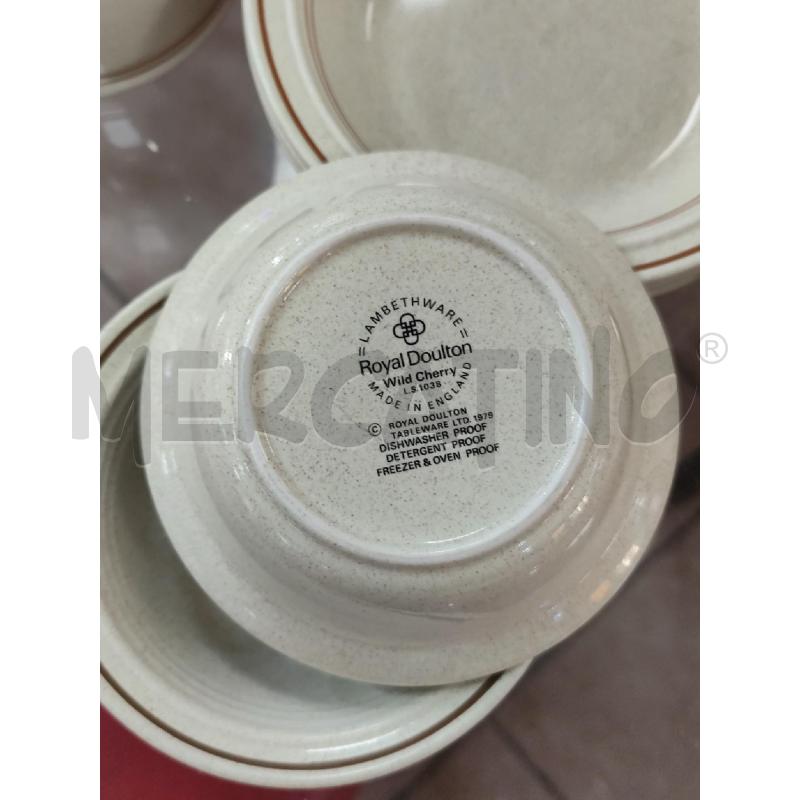 SET PIATTI ROYAL DOULTON NETMUG B MARR | Mercatino dell'Usato Roma montemario 3
