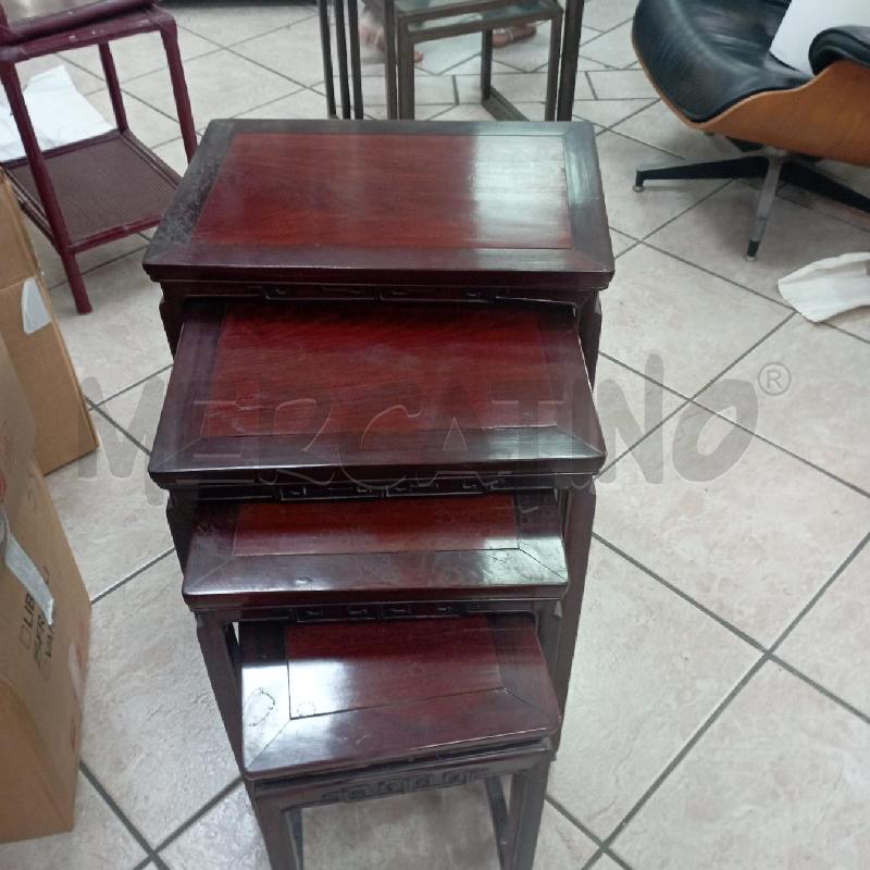 SET TAVOLINI A NIDO CINESI 4PZ | Mercatino dell'Usato Roma montemario 1
