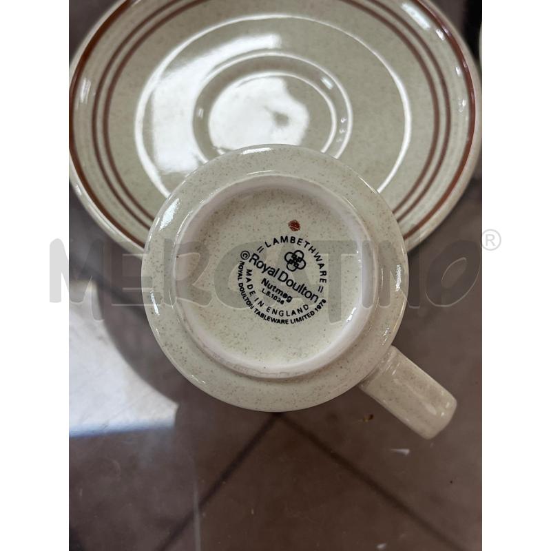 SET TAZZE PZ.7+7+3 ROYAL DOULTON NETMUG | Mercatino dell'Usato Roma montemario 4