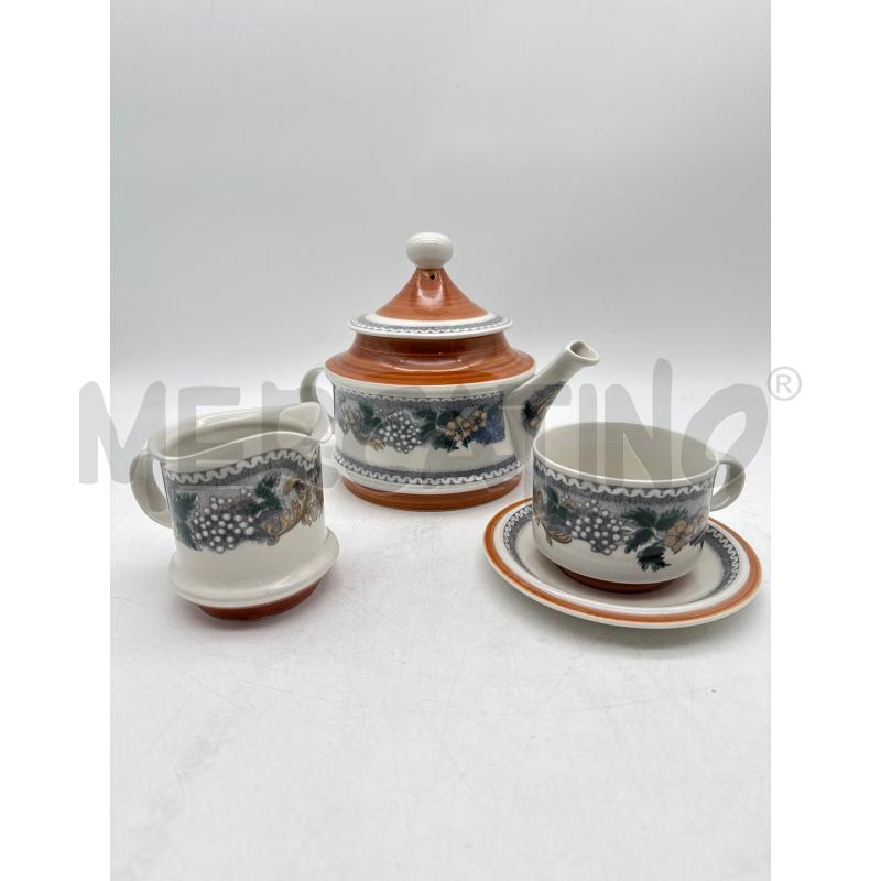 SET THE CER GOEBEL BURGUND GRAPPOLI PZ 7 | Mercatino dell'Usato Roma montemario 2