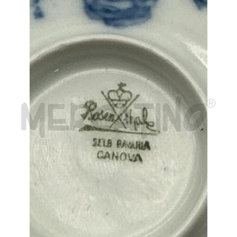 SET THE ROSENTHAL 4+3 FIORI BLU | Mercatino dell'Usato Roma montemario 3