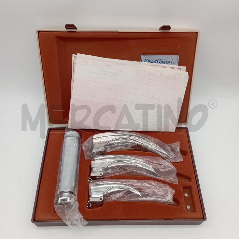 SET UTENSILI LARINGOSCOPIO SCAT BEIGE | Mercatino dell'Usato Roma montemario 1