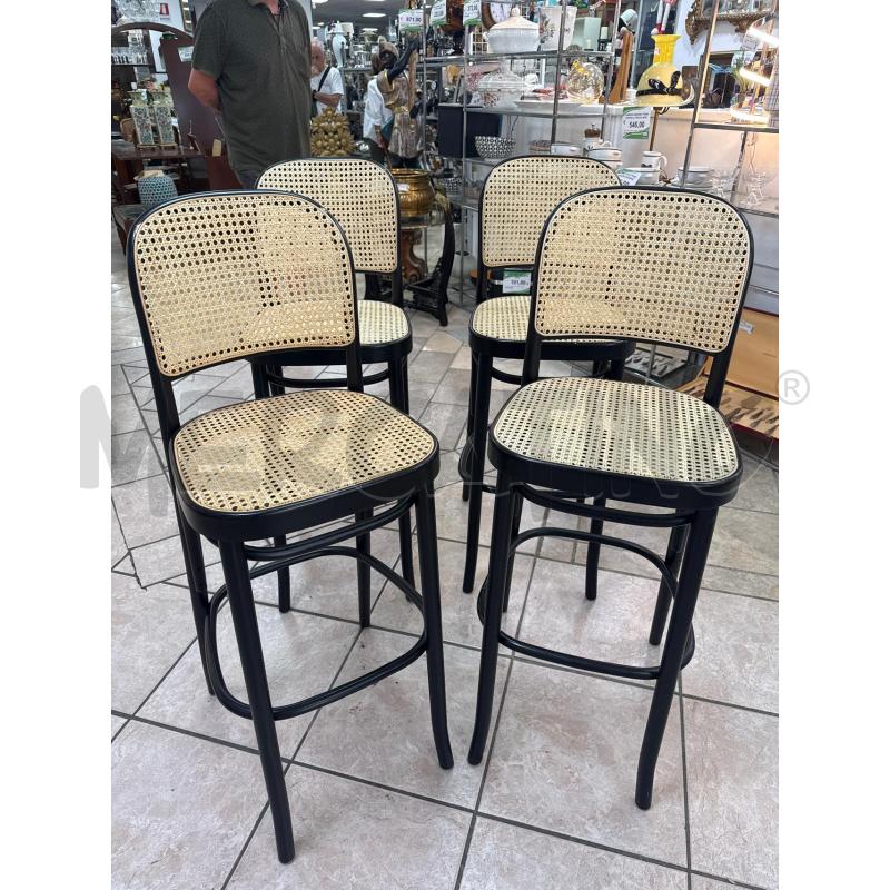 SGABELLI 4PZ GEBRUDER THONET VIENNA 2022 | Mercatino dell'Usato Roma montemario 1