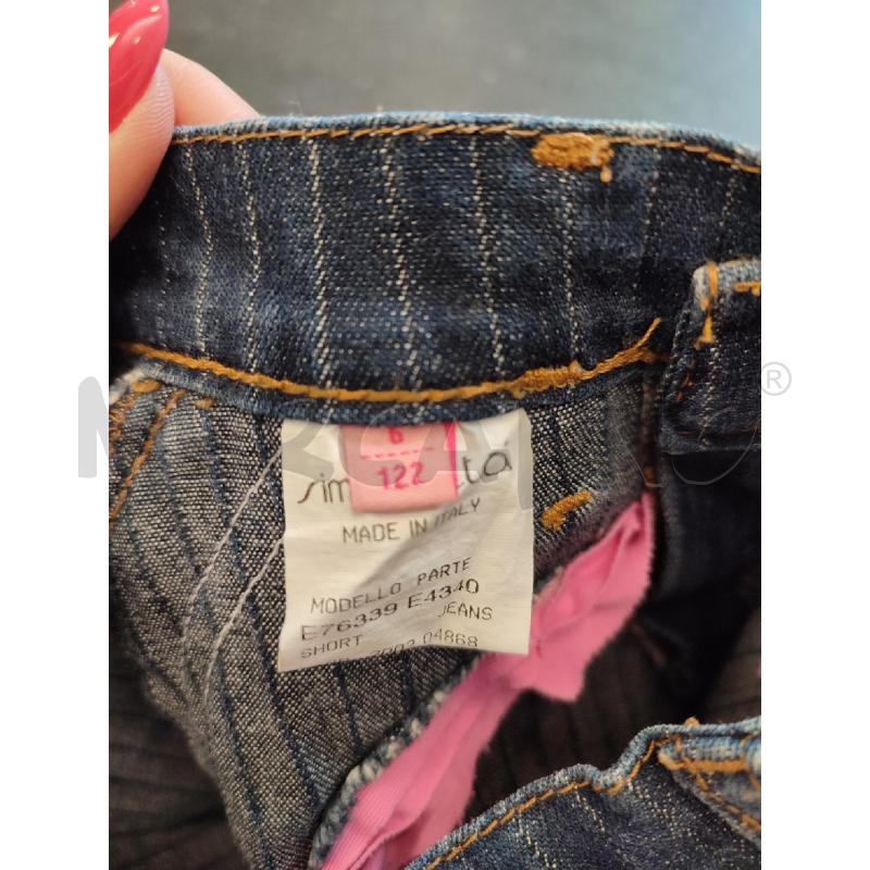 SHORTS BAMBINO JEANS ROBERTO CAVALLI | Mercatino dell'Usato Roma montemario 3