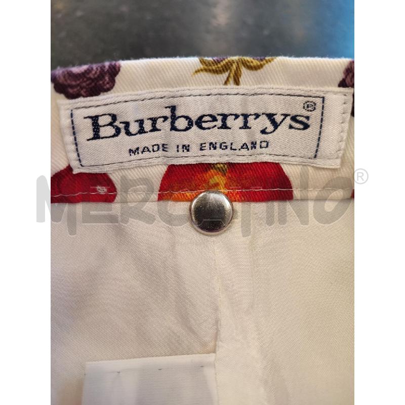 SHORTS DONNA BIANCO BURBERRY FRUTTA | Mercatino dell'Usato Roma montemario 2