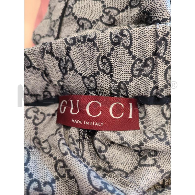 SHORTS DONNA BLU GUCCI MONOGRAM SETA | Mercatino dell'Usato Roma montemario 2