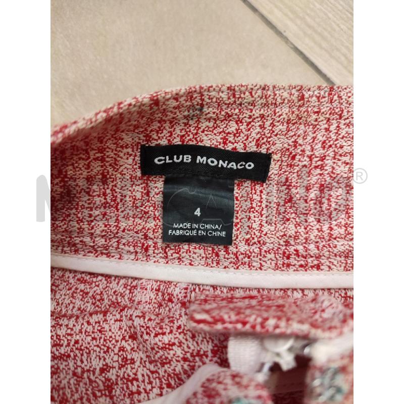 SHORTS DONNA ROSSO CLUB MONACO | Mercatino dell'Usato Roma montemario 3