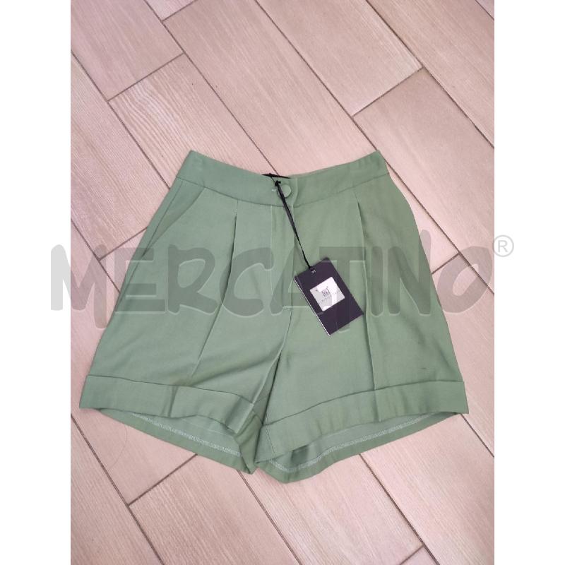 SHORTS DONNA VERDE FEDERICA TOSI | Mercatino dell'Usato Roma montemario 1