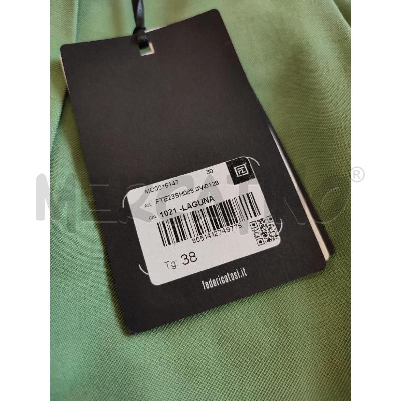 SHORTS DONNA VERDE FEDERICA TOSI | Mercatino dell'Usato Roma montemario 3