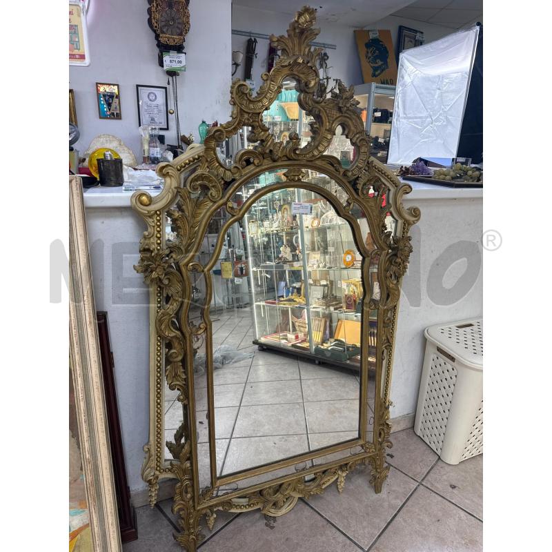 SPECCHIERA ORO STILE BAROCCO | Mercatino dell'Usato Roma montemario 1