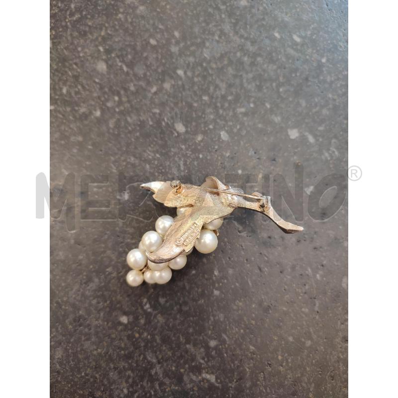 SPILLA DORATA BOUCHER PERLE | Mercatino dell'Usato Roma montemario 2