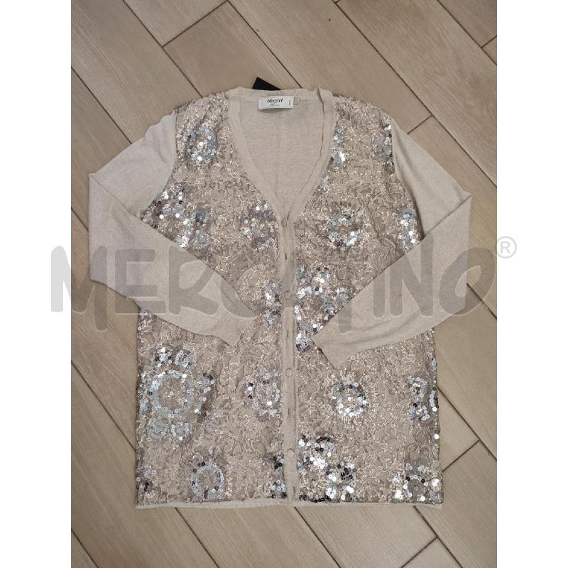 SPOLVERINO DONNA BEIGE BLUGIRL PAILLETTES | Mercatino dell'Usato Roma montemario 1