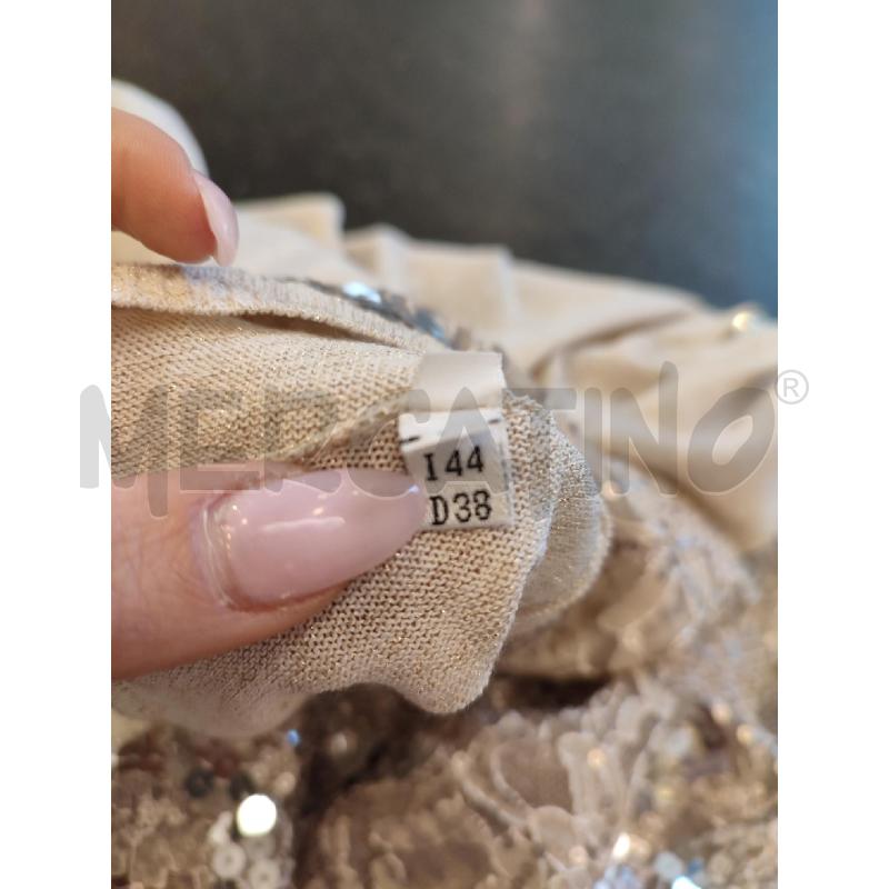 SPOLVERINO DONNA BEIGE BLUGIRL PAILLETTES | Mercatino dell'Usato Roma montemario 2
