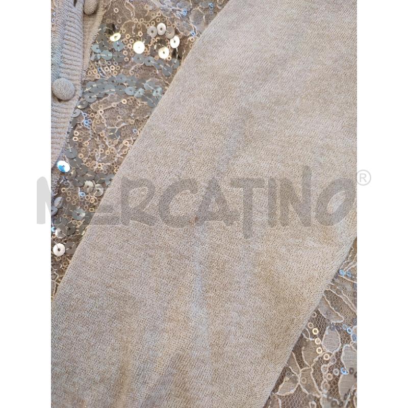 SPOLVERINO DONNA BEIGE BLUGIRL PAILLETTES | Mercatino dell'Usato Roma montemario 3