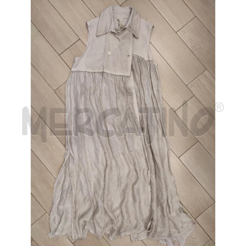 SPOLVERINO DONNA BEIGE SANCTAMUERTE  | Mercatino dell'Usato Roma montemario 1