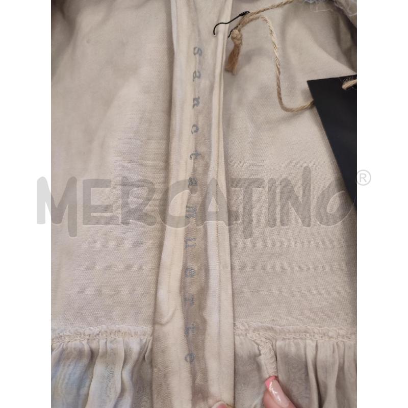SPOLVERINO DONNA BEIGE SANCTAMUERTE  | Mercatino dell'Usato Roma montemario 3
