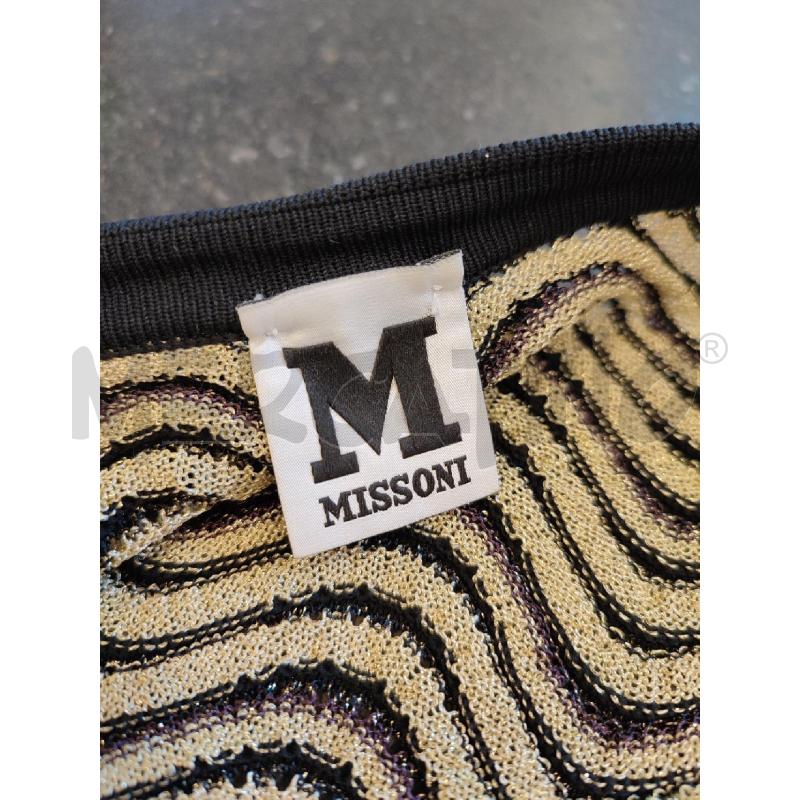 SPOLVERINO DONNA NERO DORATO MISSONI | Mercatino dell'Usato Roma montemario 2