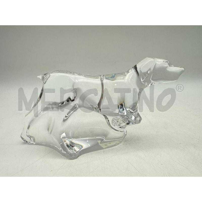 STATUA CRIST CANE BACCARAT | Mercatino dell'Usato Roma montemario 1