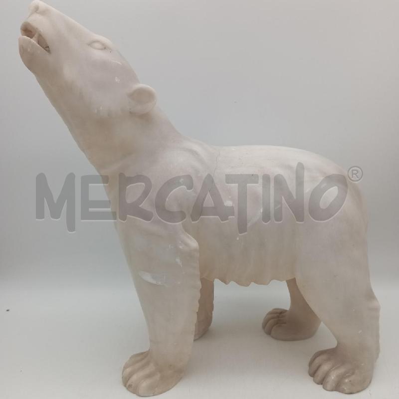 STATUA ORSO POLARE DA RIV | Mercatino dell'Usato Roma montemario 1