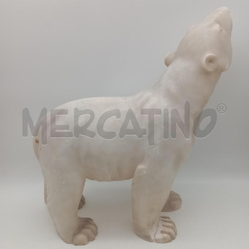 STATUA ORSO POLARE DA RIV | Mercatino dell'Usato Roma montemario 2